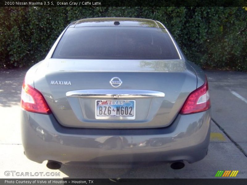 Ocean Gray / Caffe Latte 2010 Nissan Maxima 3.5 S