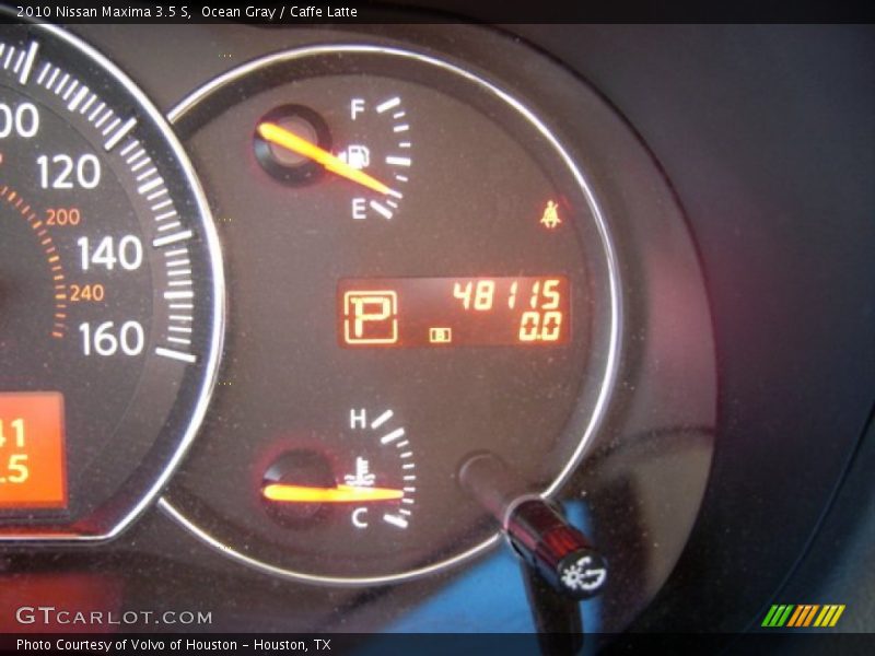 Ocean Gray / Caffe Latte 2010 Nissan Maxima 3.5 S