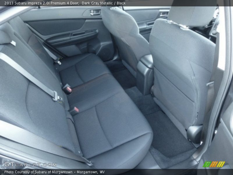 Rear Seat of 2013 Impreza 2.0i Premium 4 Door