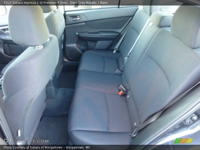 Rear Seat of 2013 Impreza 2.0i Premium 4 Door