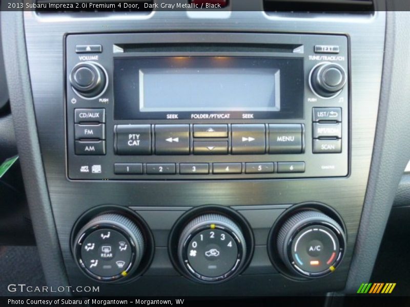 Controls of 2013 Impreza 2.0i Premium 4 Door