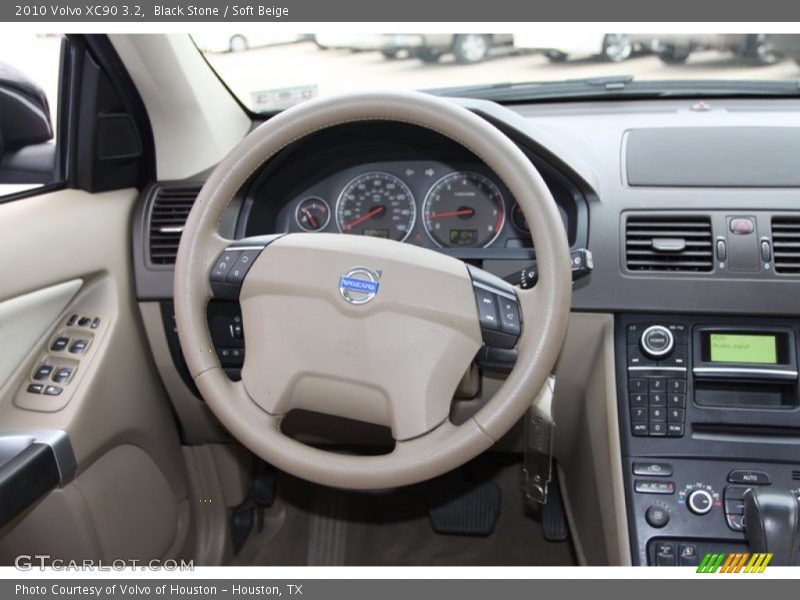 Black Stone / Soft Beige 2010 Volvo XC90 3.2