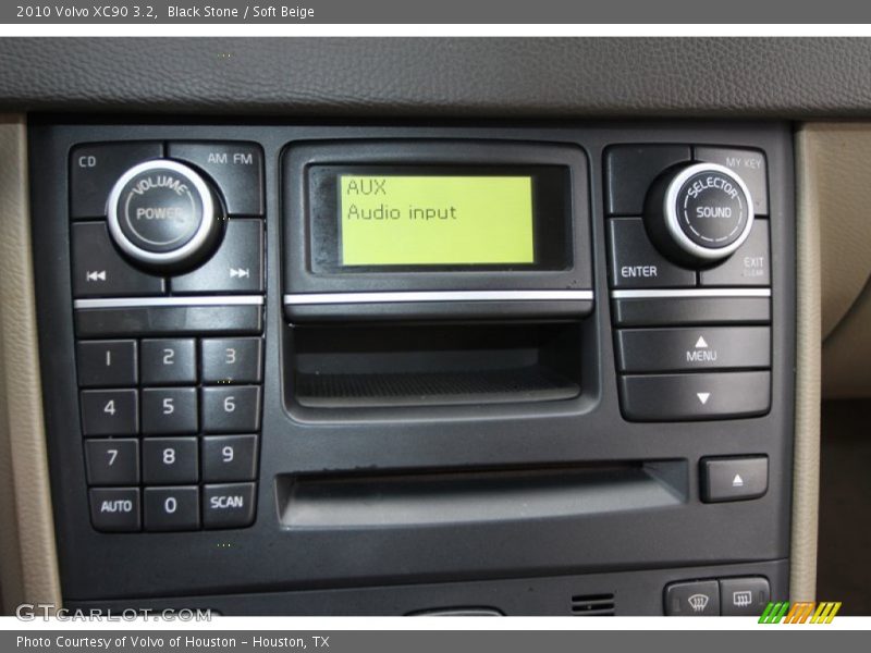 Black Stone / Soft Beige 2010 Volvo XC90 3.2