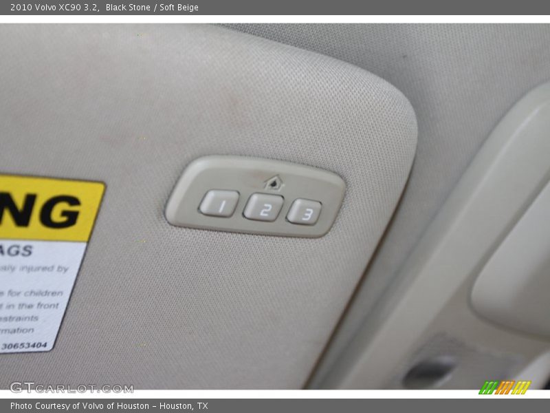 Black Stone / Soft Beige 2010 Volvo XC90 3.2