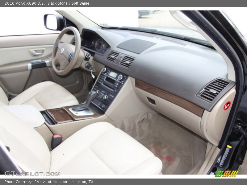 Black Stone / Soft Beige 2010 Volvo XC90 3.2