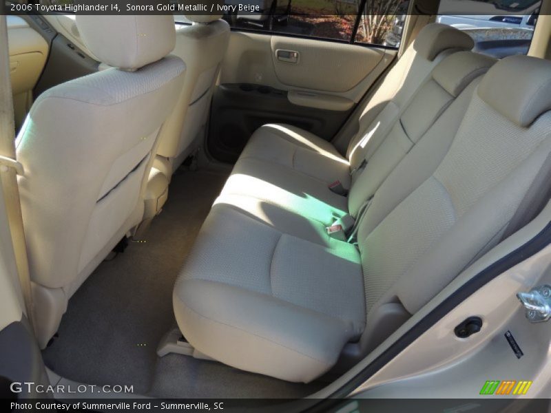 Sonora Gold Metallic / Ivory Beige 2006 Toyota Highlander I4