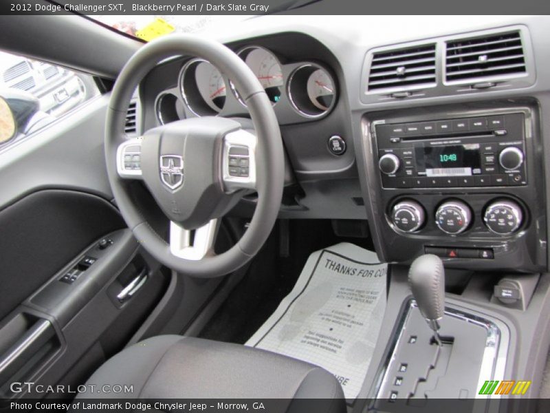 Blackberry Pearl / Dark Slate Gray 2012 Dodge Challenger SXT