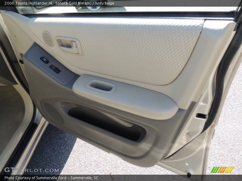 Sonora Gold Metallic / Ivory Beige 2006 Toyota Highlander I4
