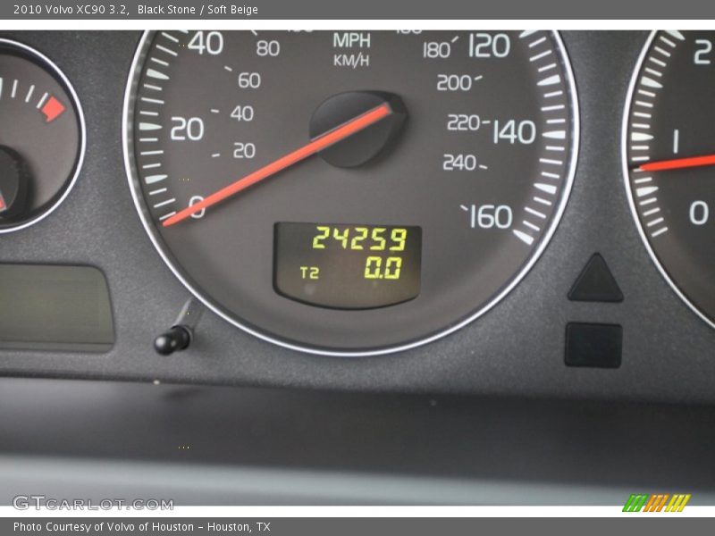 Black Stone / Soft Beige 2010 Volvo XC90 3.2