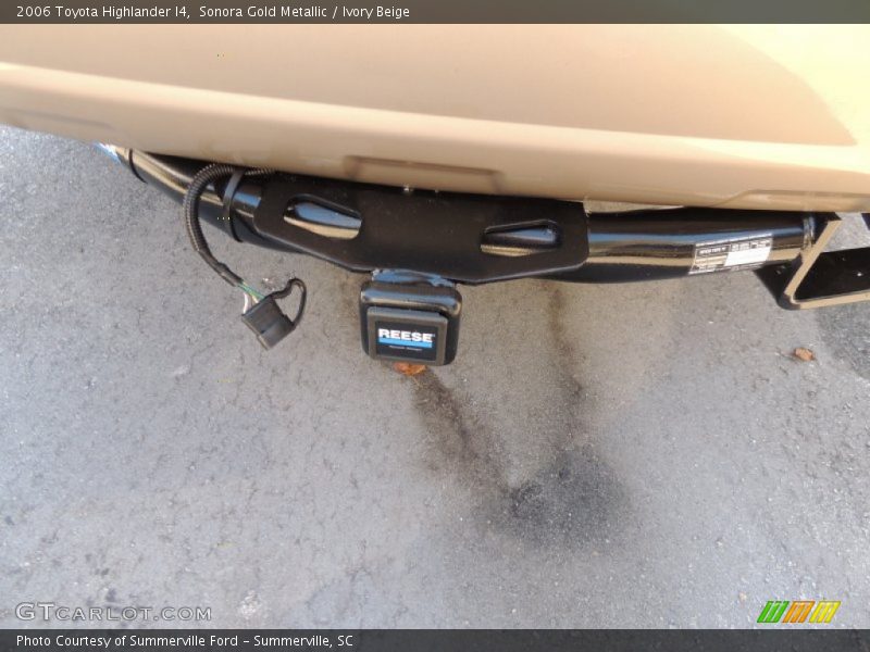 Sonora Gold Metallic / Ivory Beige 2006 Toyota Highlander I4