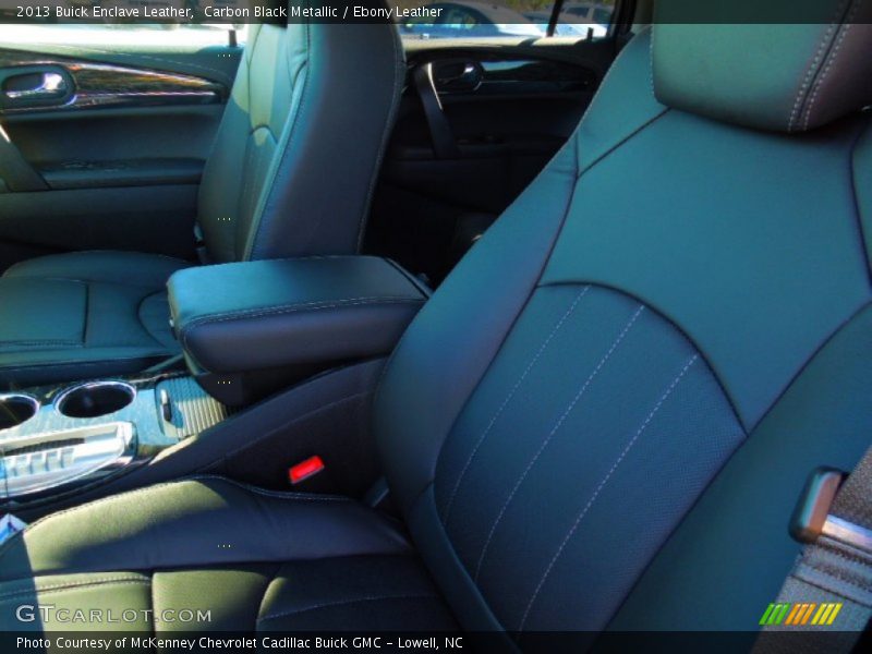 Carbon Black Metallic / Ebony Leather 2013 Buick Enclave Leather
