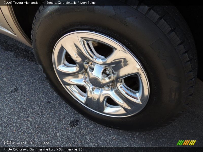 Sonora Gold Metallic / Ivory Beige 2006 Toyota Highlander I4