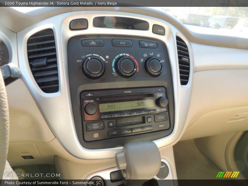 Sonora Gold Metallic / Ivory Beige 2006 Toyota Highlander I4