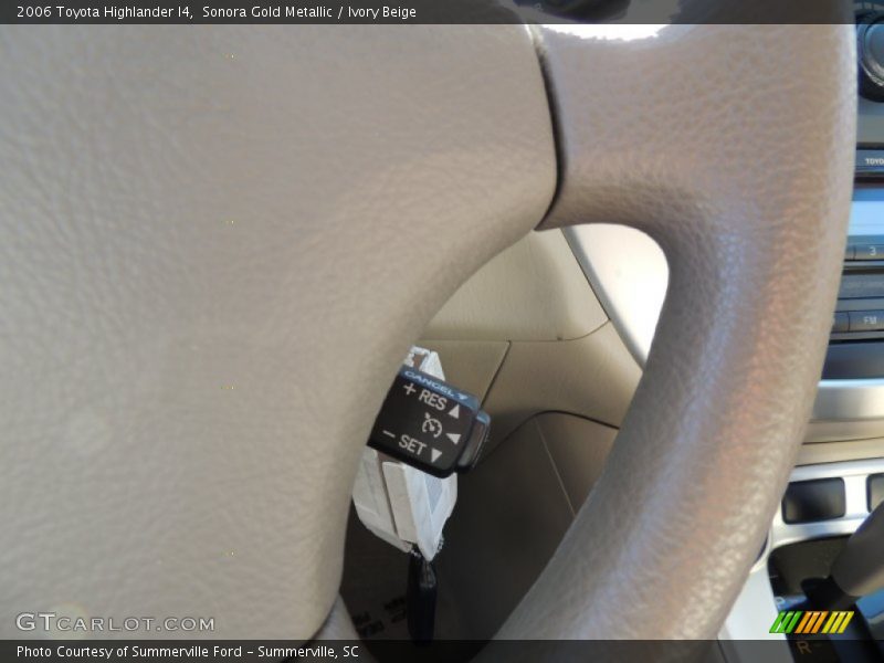 Sonora Gold Metallic / Ivory Beige 2006 Toyota Highlander I4