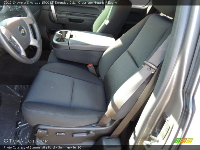 Graystone Metallic / Ebony 2012 Chevrolet Silverado 1500 LT Extended Cab