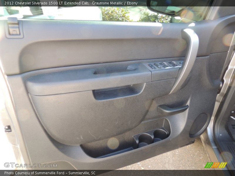 Graystone Metallic / Ebony 2012 Chevrolet Silverado 1500 LT Extended Cab