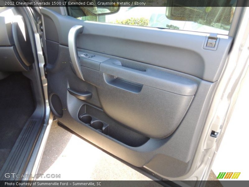 Graystone Metallic / Ebony 2012 Chevrolet Silverado 1500 LT Extended Cab