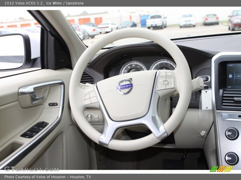 Ice White / Sandstone 2013 Volvo XC60 3.2