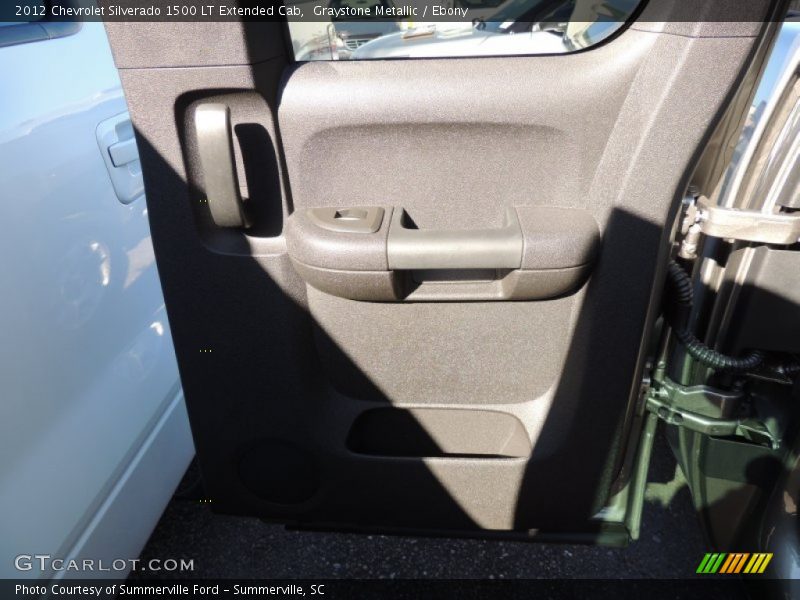 Graystone Metallic / Ebony 2012 Chevrolet Silverado 1500 LT Extended Cab