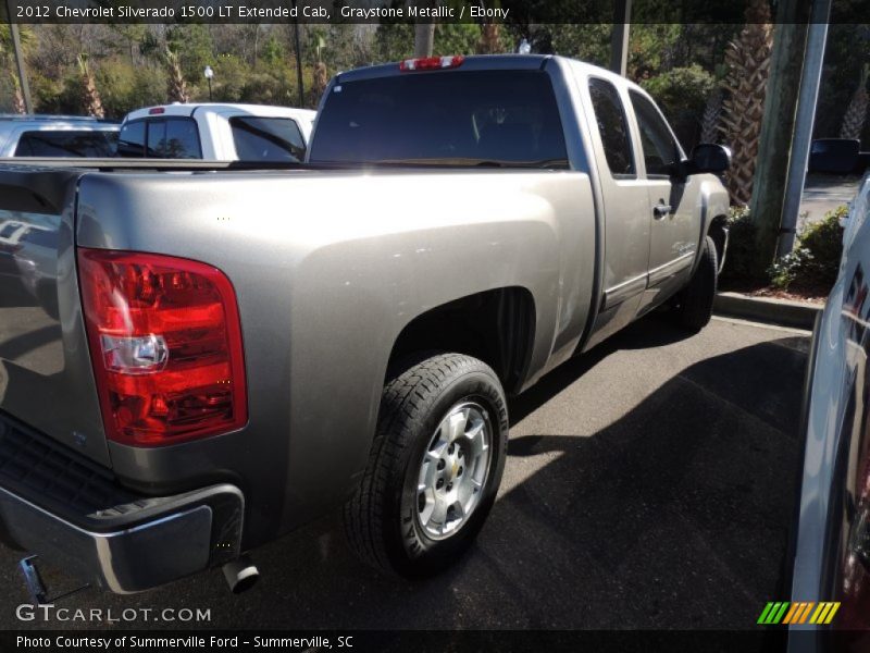Graystone Metallic / Ebony 2012 Chevrolet Silverado 1500 LT Extended Cab