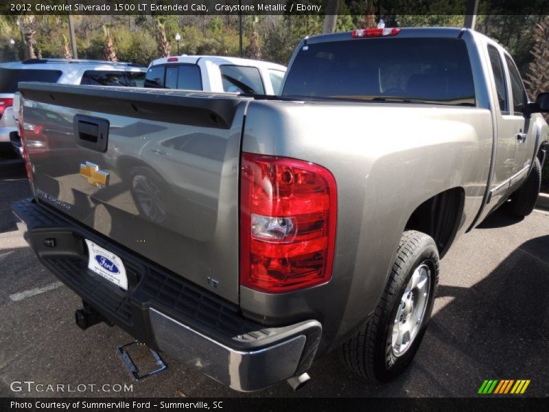 Graystone Metallic / Ebony 2012 Chevrolet Silverado 1500 LT Extended Cab