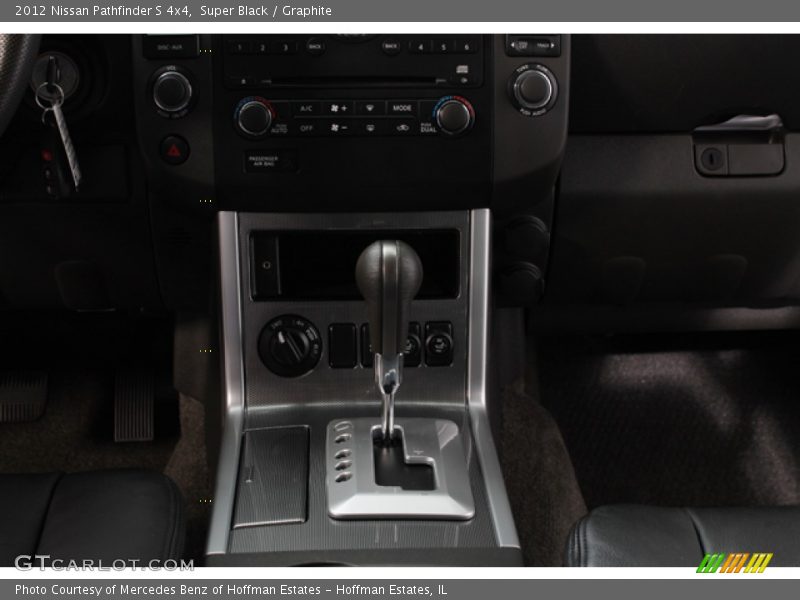 Super Black / Graphite 2012 Nissan Pathfinder S 4x4