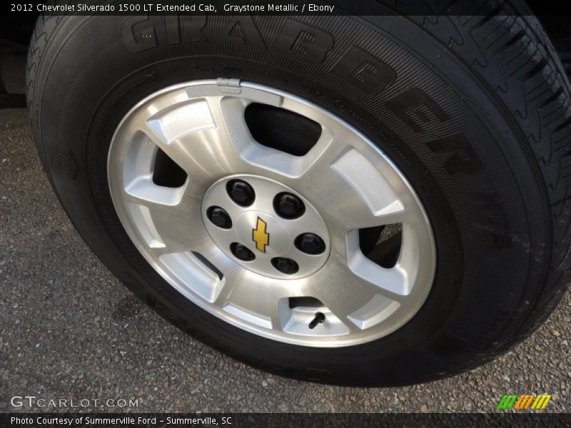 Graystone Metallic / Ebony 2012 Chevrolet Silverado 1500 LT Extended Cab