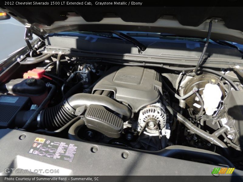 Graystone Metallic / Ebony 2012 Chevrolet Silverado 1500 LT Extended Cab