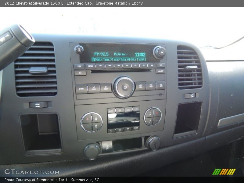Graystone Metallic / Ebony 2012 Chevrolet Silverado 1500 LT Extended Cab