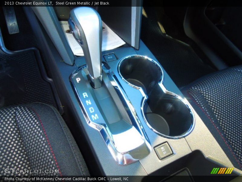 Steel Green Metallic / Jet Black 2013 Chevrolet Equinox LT