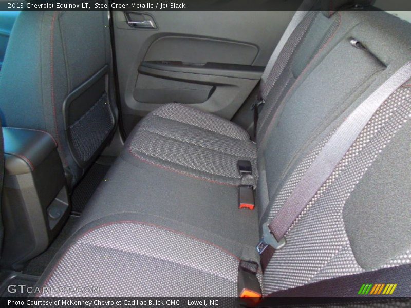 Steel Green Metallic / Jet Black 2013 Chevrolet Equinox LT