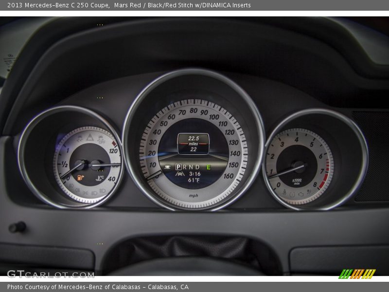  2013 C 250 Coupe 250 Coupe Gauges