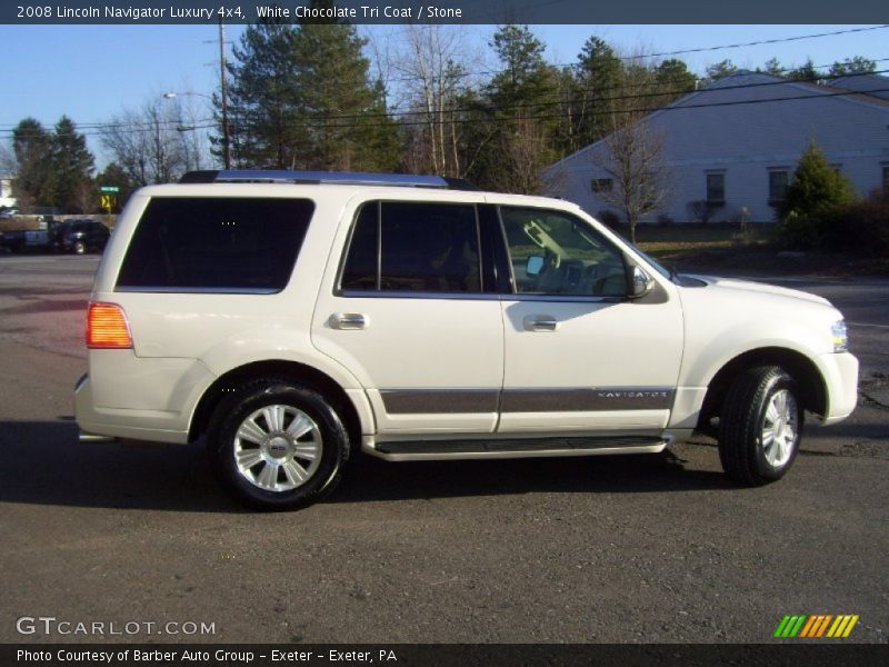 White Chocolate Tri Coat / Stone 2008 Lincoln Navigator Luxury 4x4