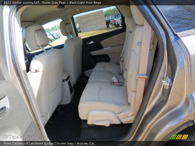 Storm Gray Pearl / Black/Light Frost Beige 2013 Dodge Journey SXT