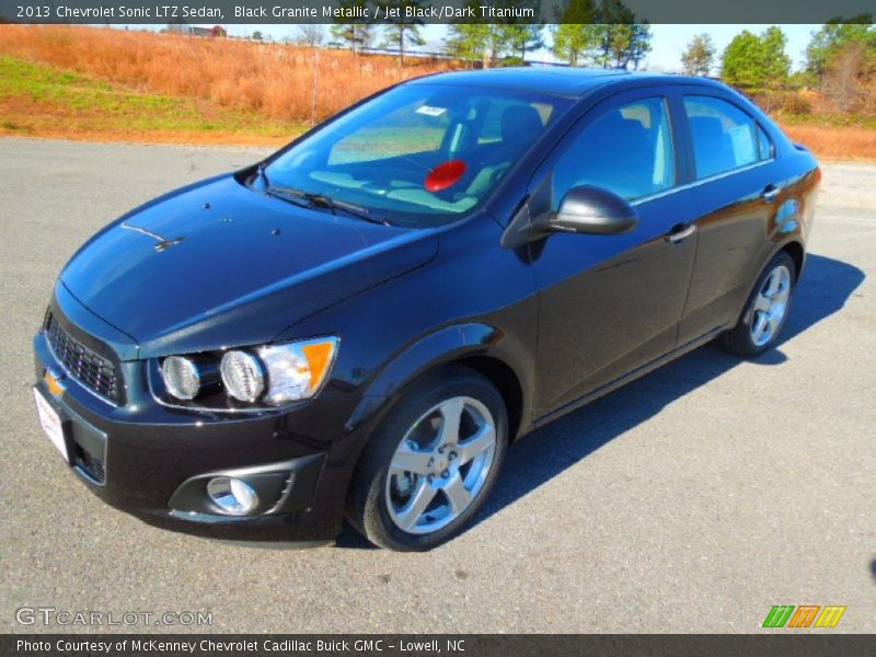 Front 3/4 View of 2013 Sonic LTZ Sedan