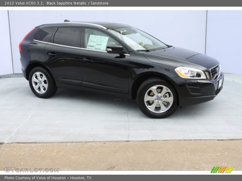 Black Sapphire Metallic / Sandstone 2013 Volvo XC60 3.2