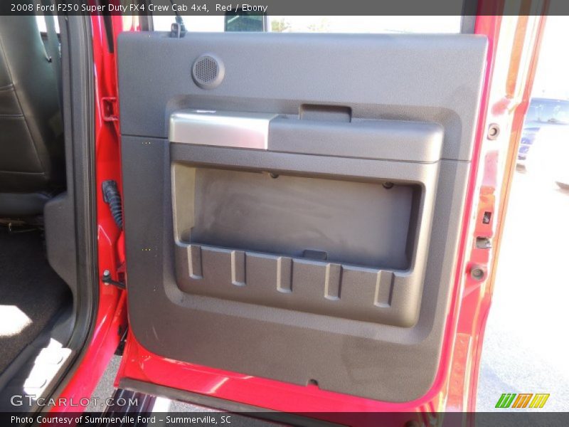 Red / Ebony 2008 Ford F250 Super Duty FX4 Crew Cab 4x4