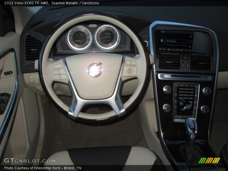 Seashell Metallic / Sandstone 2013 Volvo XC60 T6 AWD