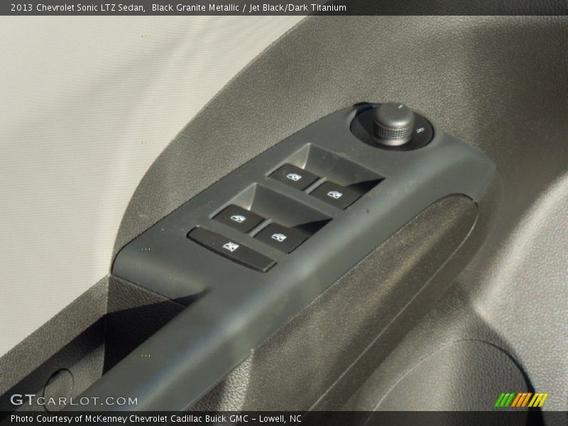Black Granite Metallic / Jet Black/Dark Titanium 2013 Chevrolet Sonic LTZ Sedan