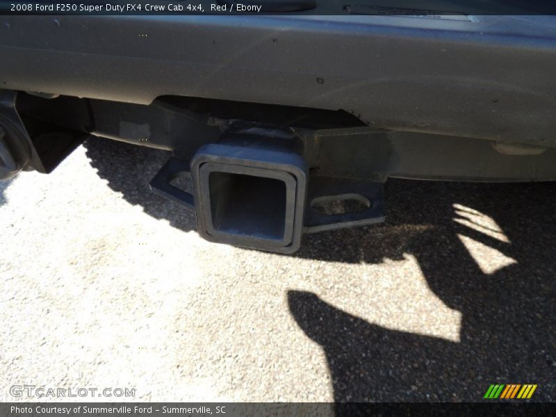 Red / Ebony 2008 Ford F250 Super Duty FX4 Crew Cab 4x4