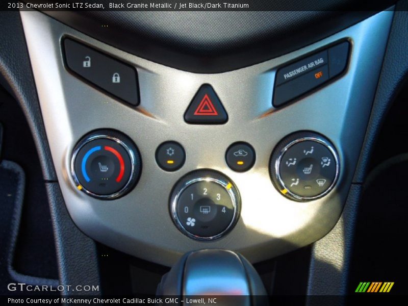 Controls of 2013 Sonic LTZ Sedan