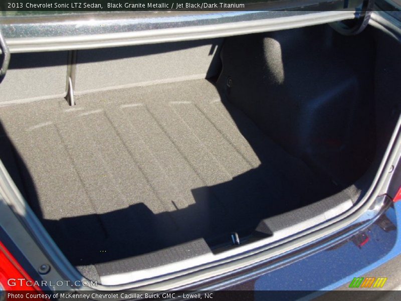  2013 Sonic LTZ Sedan Trunk