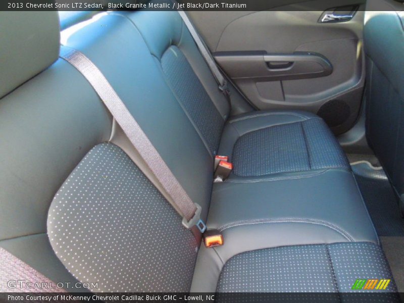 Black Granite Metallic / Jet Black/Dark Titanium 2013 Chevrolet Sonic LTZ Sedan