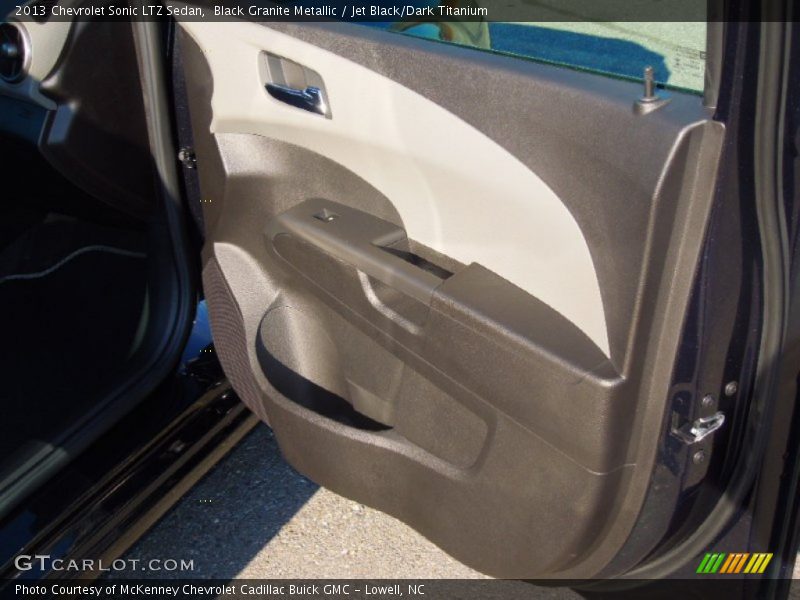 Black Granite Metallic / Jet Black/Dark Titanium 2013 Chevrolet Sonic LTZ Sedan