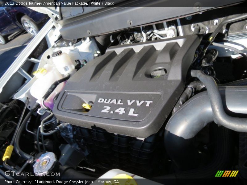White / Black 2013 Dodge Journey American Value Package