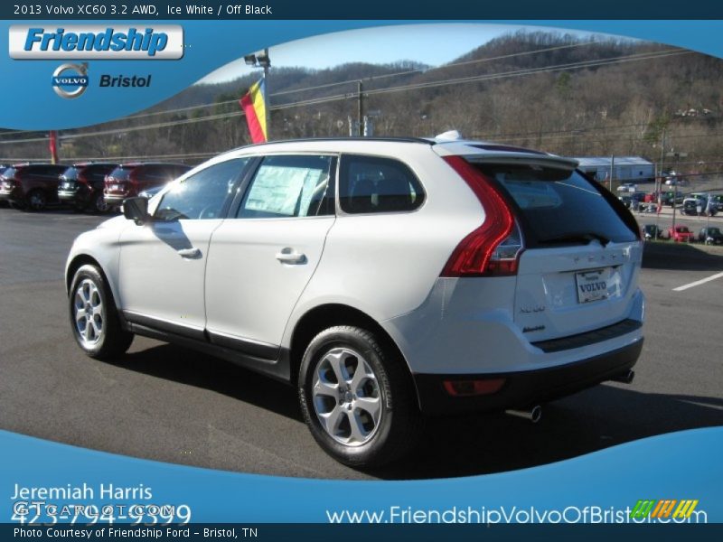 Ice White / Off Black 2013 Volvo XC60 3.2 AWD
