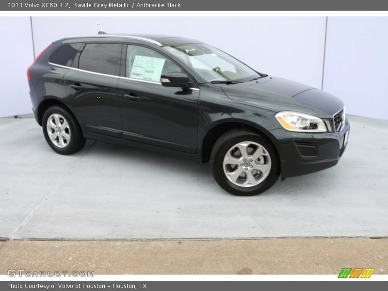 Saville Grey Metallic / Anthracite Black 2013 Volvo XC60 3.2