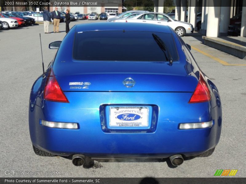 Daytona Blue / Charcoal 2003 Nissan 350Z Coupe