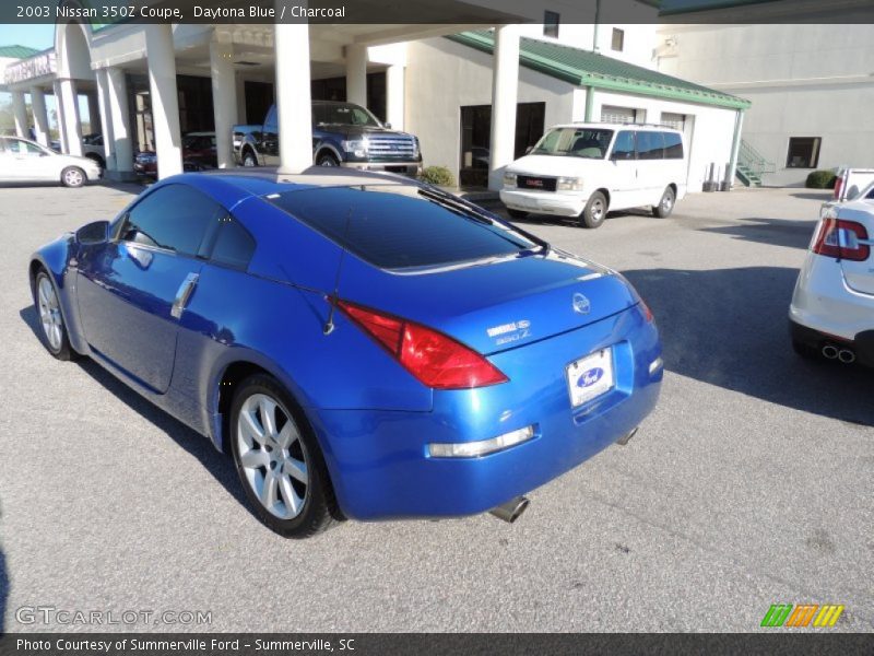 Daytona Blue / Charcoal 2003 Nissan 350Z Coupe
