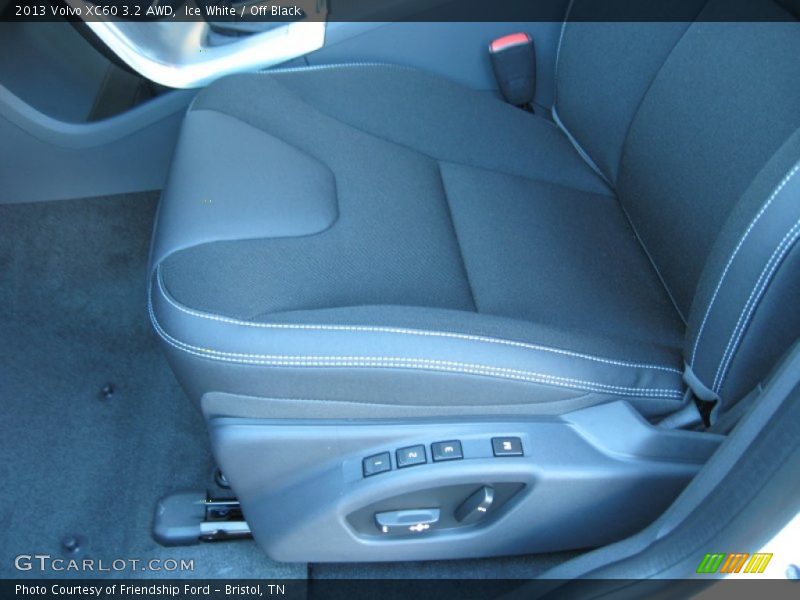 Front Seat of 2013 XC60 3.2 AWD